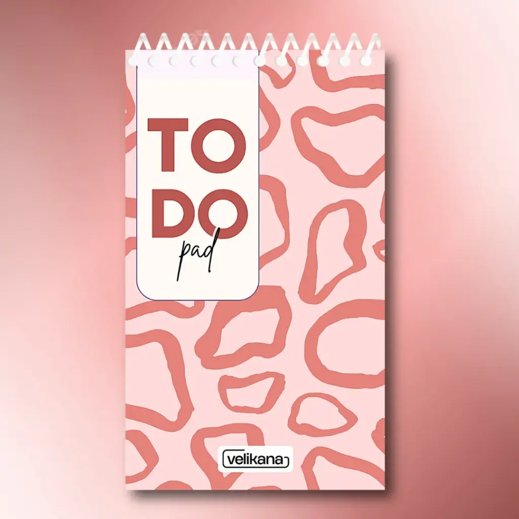 To-Do Pad || 60 Pages || A6 Size || Velikana