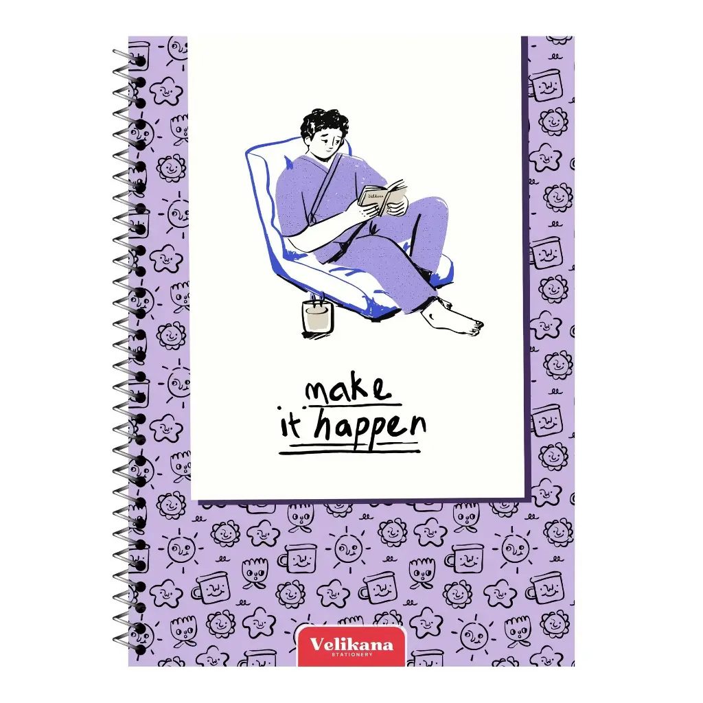 A4 Size Notebook 75gsm 100 pages (Ruled Paper)