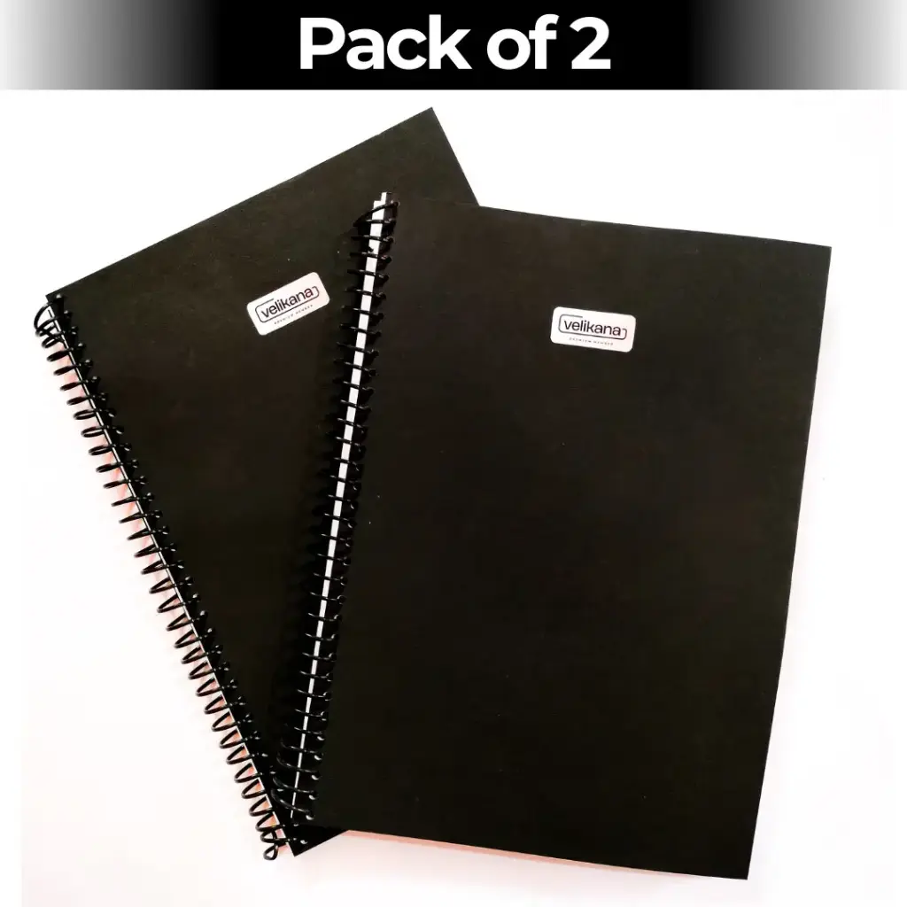 Spiral Notebook A4 size 200 pages each Pack of 2