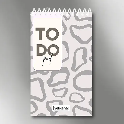 To-Do Pad || 100 Pages || A6 Size || Velikana