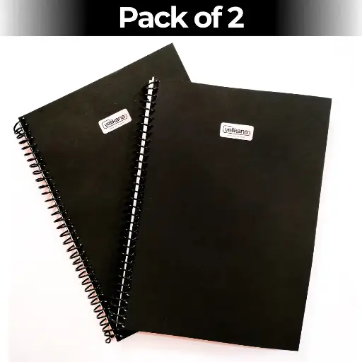 Spiral Notebook A4 size 200 pages each Pack of 2